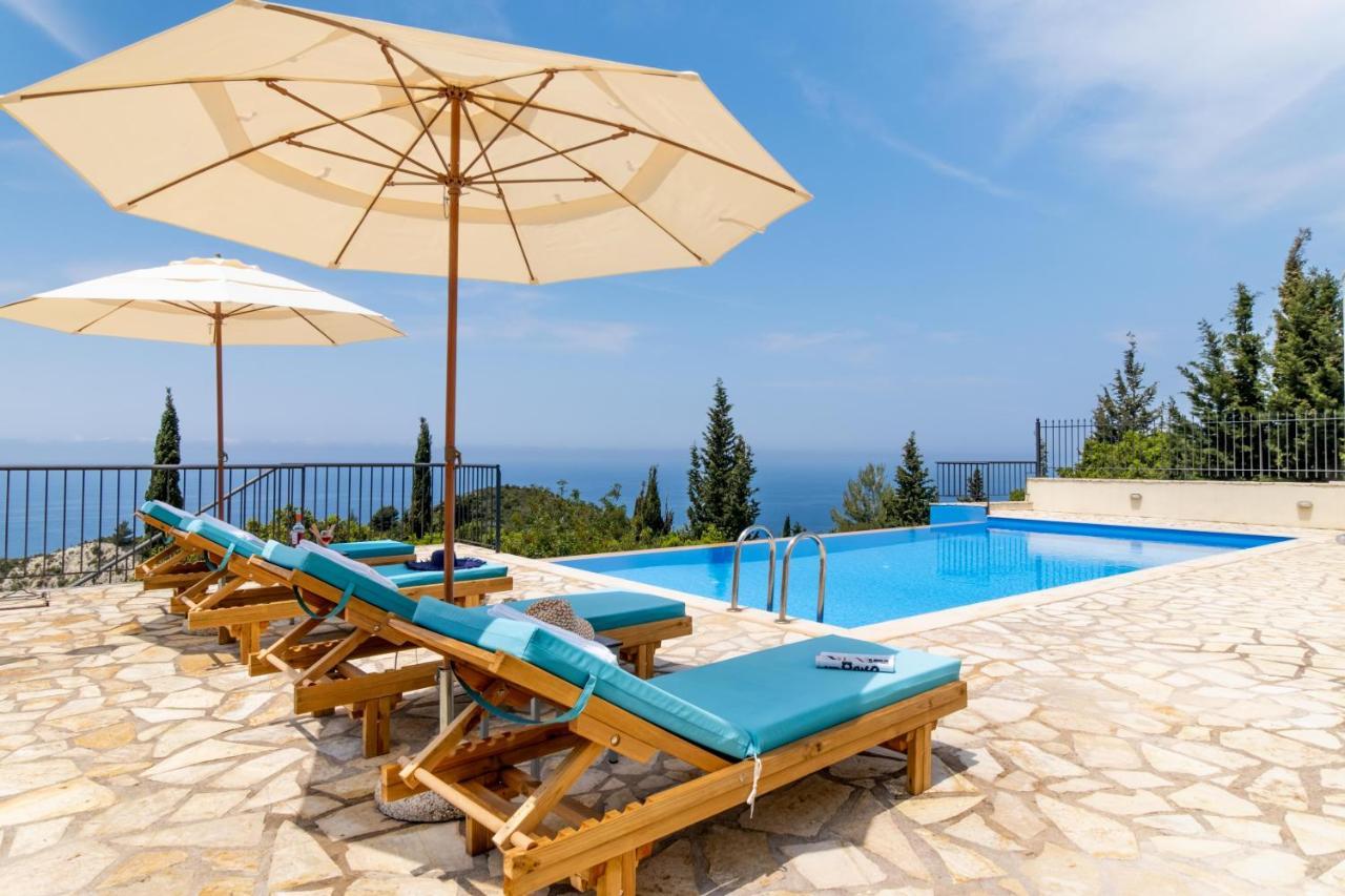Sapphire Blue Villa Kalamíci Kültér fotó